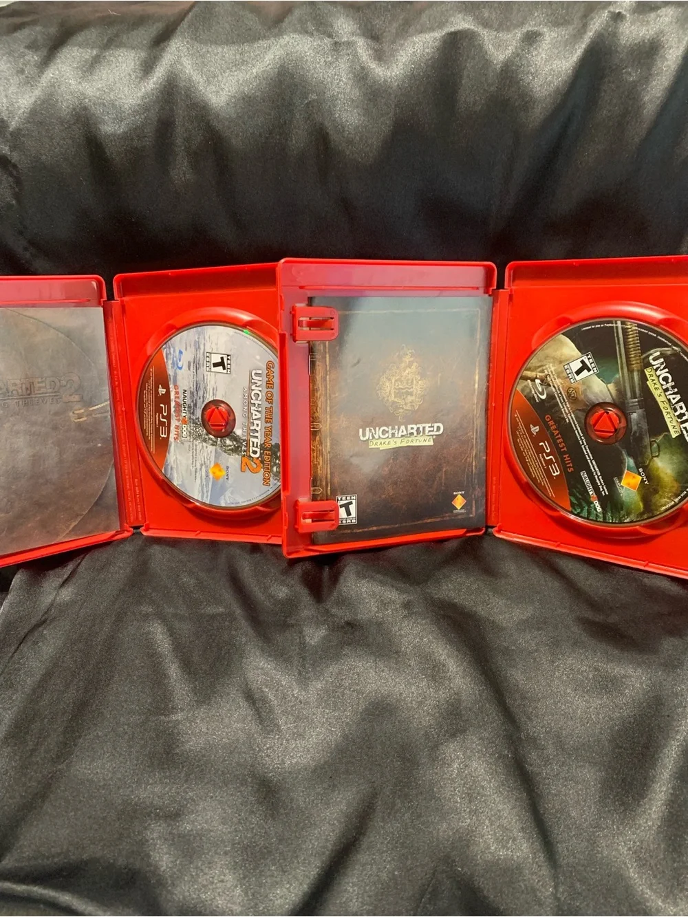 UNCHARTED & UNCHARTED 2 Dual Pack Drakes Fortune, Among Thieves PS3 Video Game